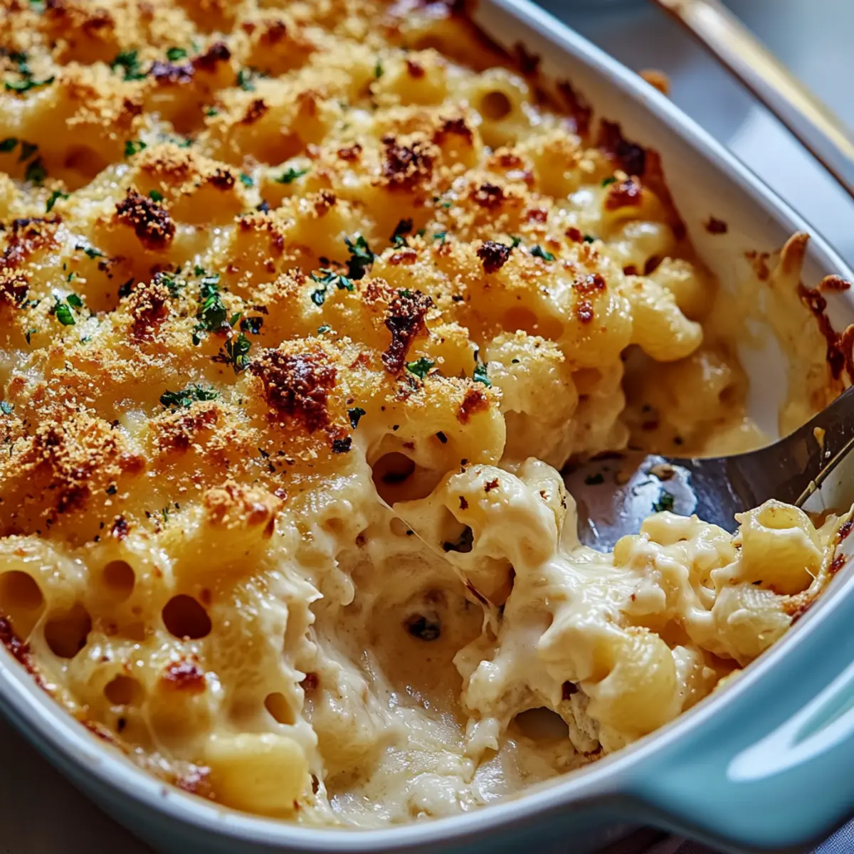 Easy Baked Mac and Cheese