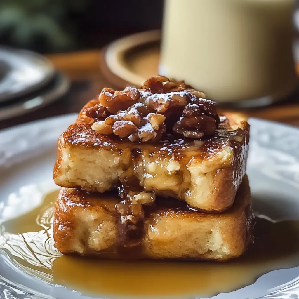 Eggnog French Toast Bake