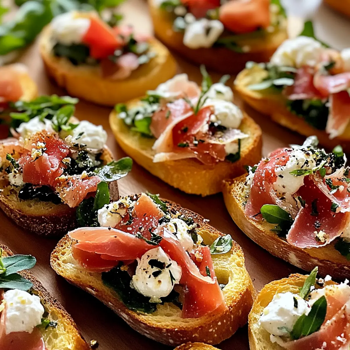 Holiday Crostini - 8 DELICIOUS ways!