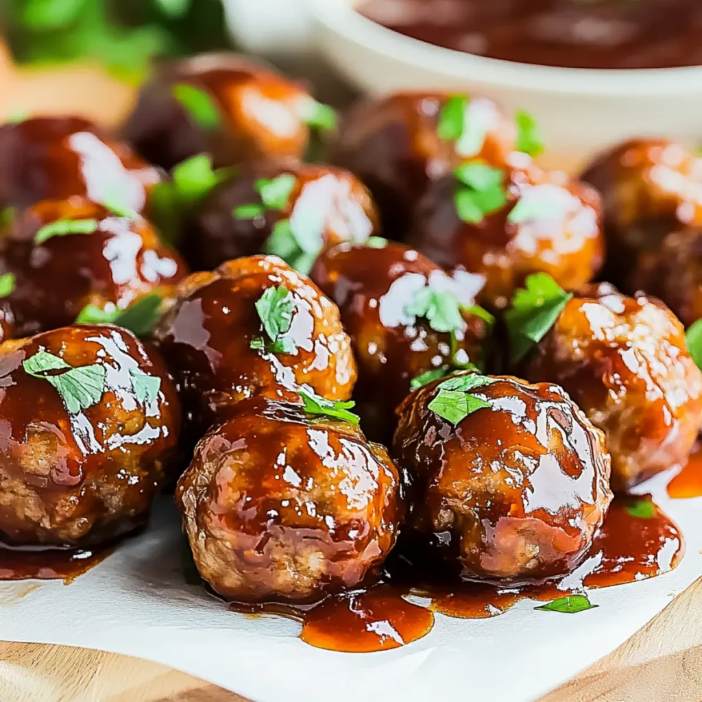 Honey BBQ Meatballs