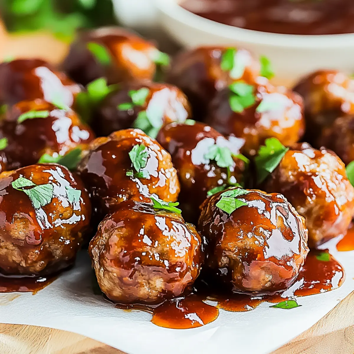 Honey BBQ Meatballs