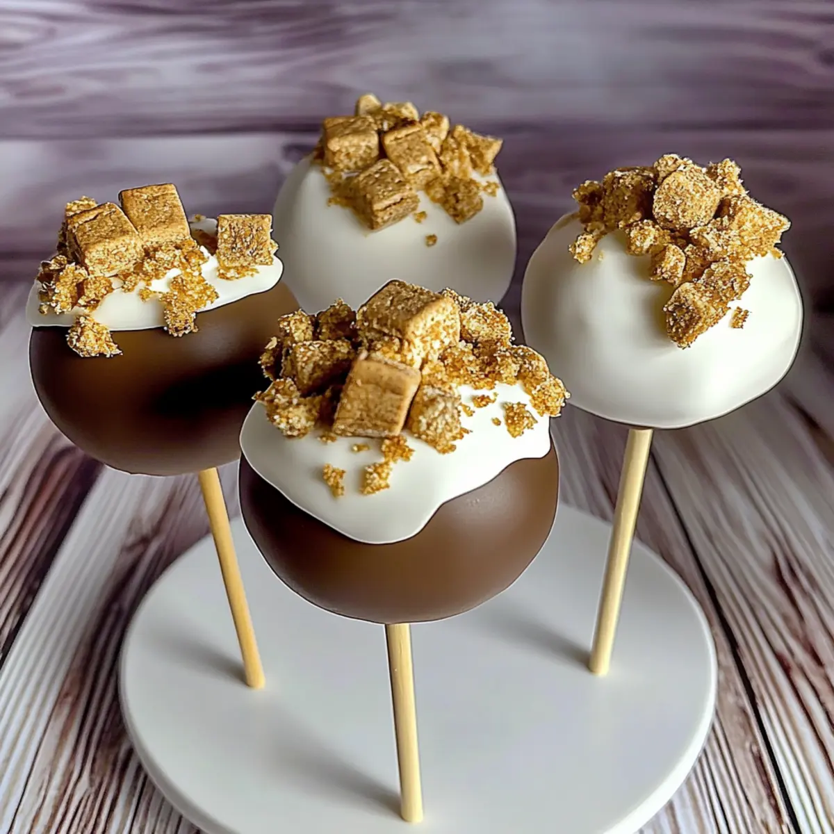 S’mores Cake Pops
