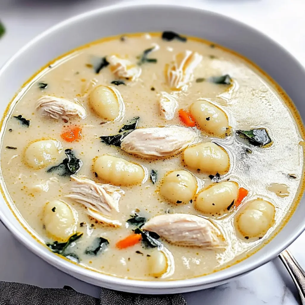 Chicken Gnocchi Soup