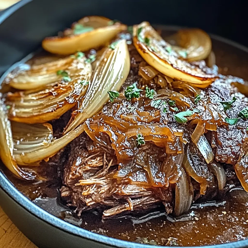 Savory French Onion Pot Roast