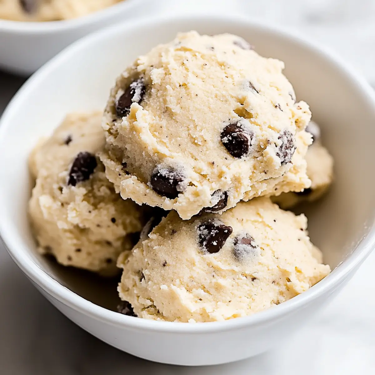 Cottage Cheese Edible Cookie Dough