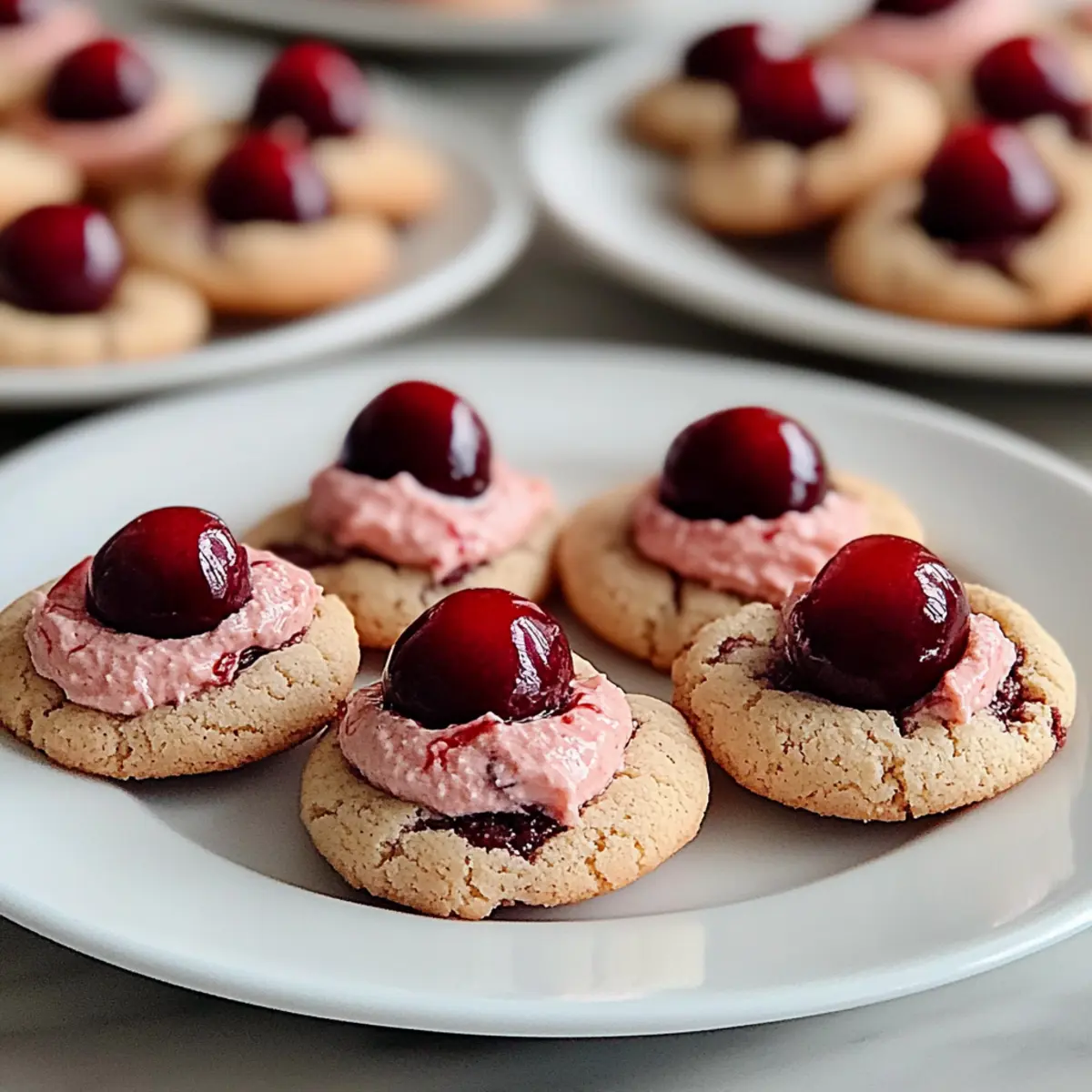 Cherry Kiss Cookies