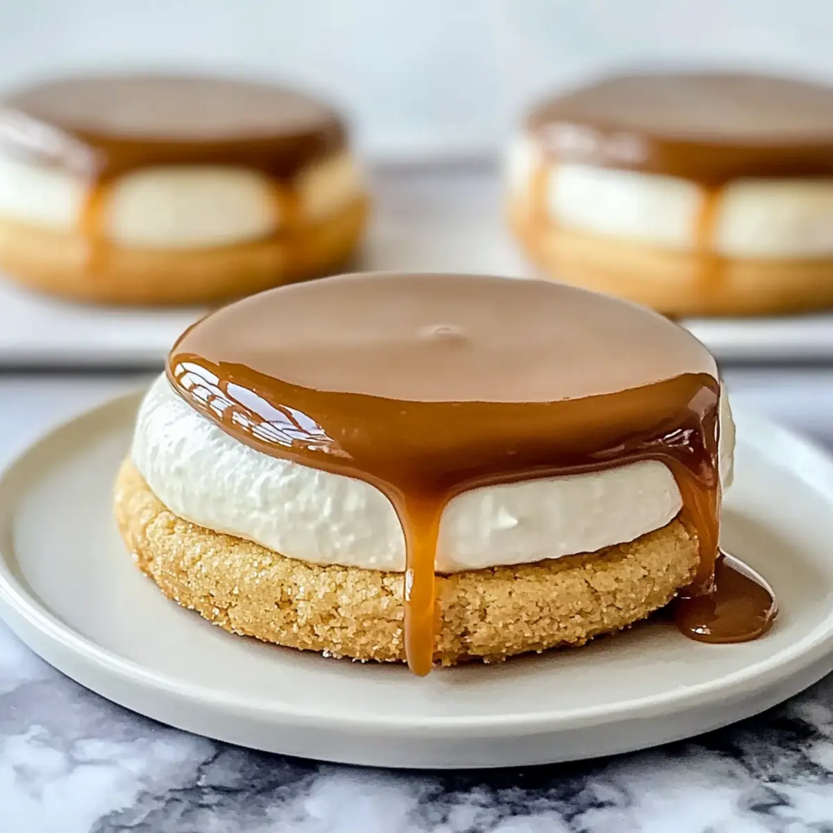 Salted Caramel Cheesecake Cookies