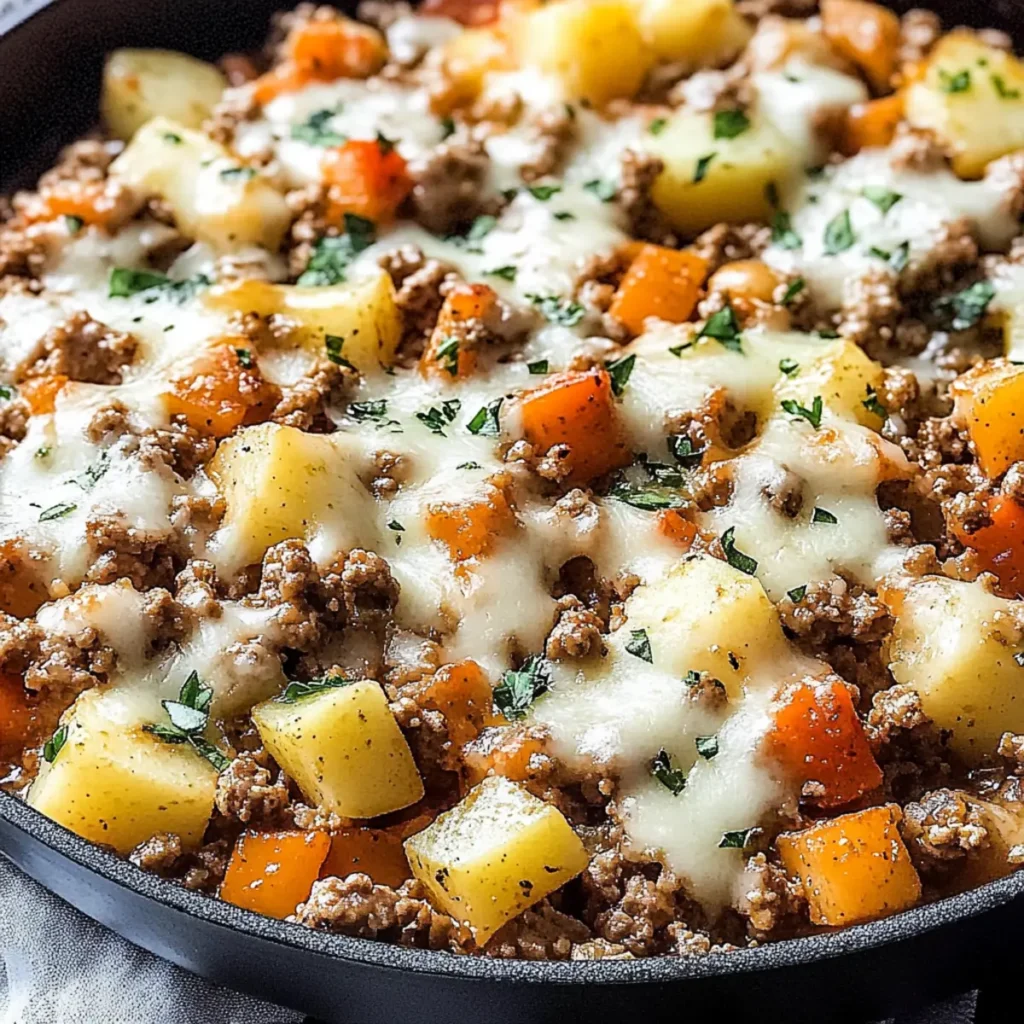 Ground Turkey with Potatoes