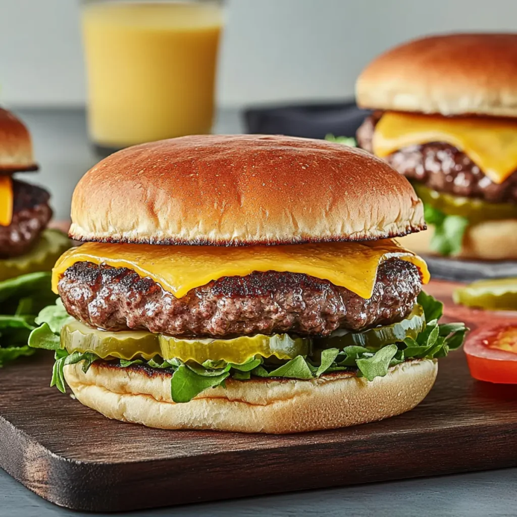 Ground Beef Burgers