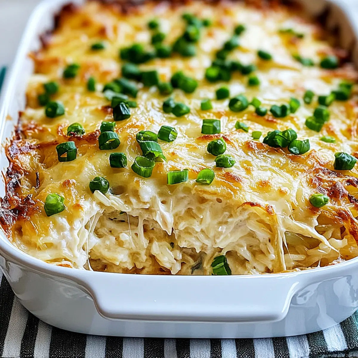 French Onion Chicken Rice Bake