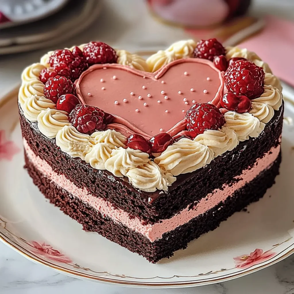 Heart-Shaped Cake