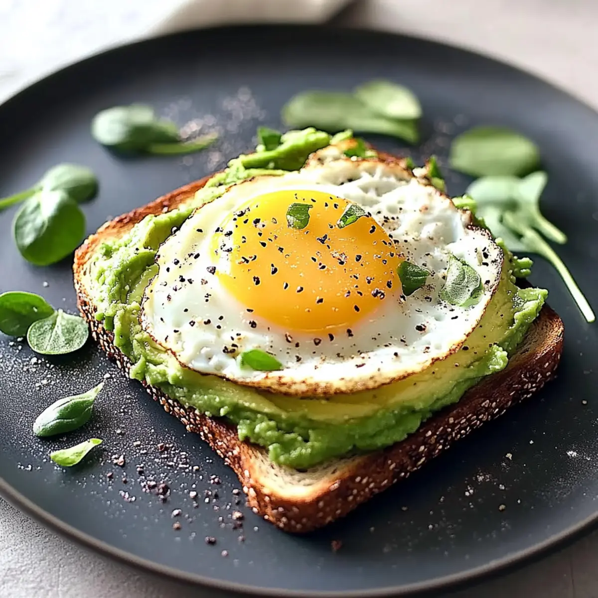 Avocado Toast with Egg