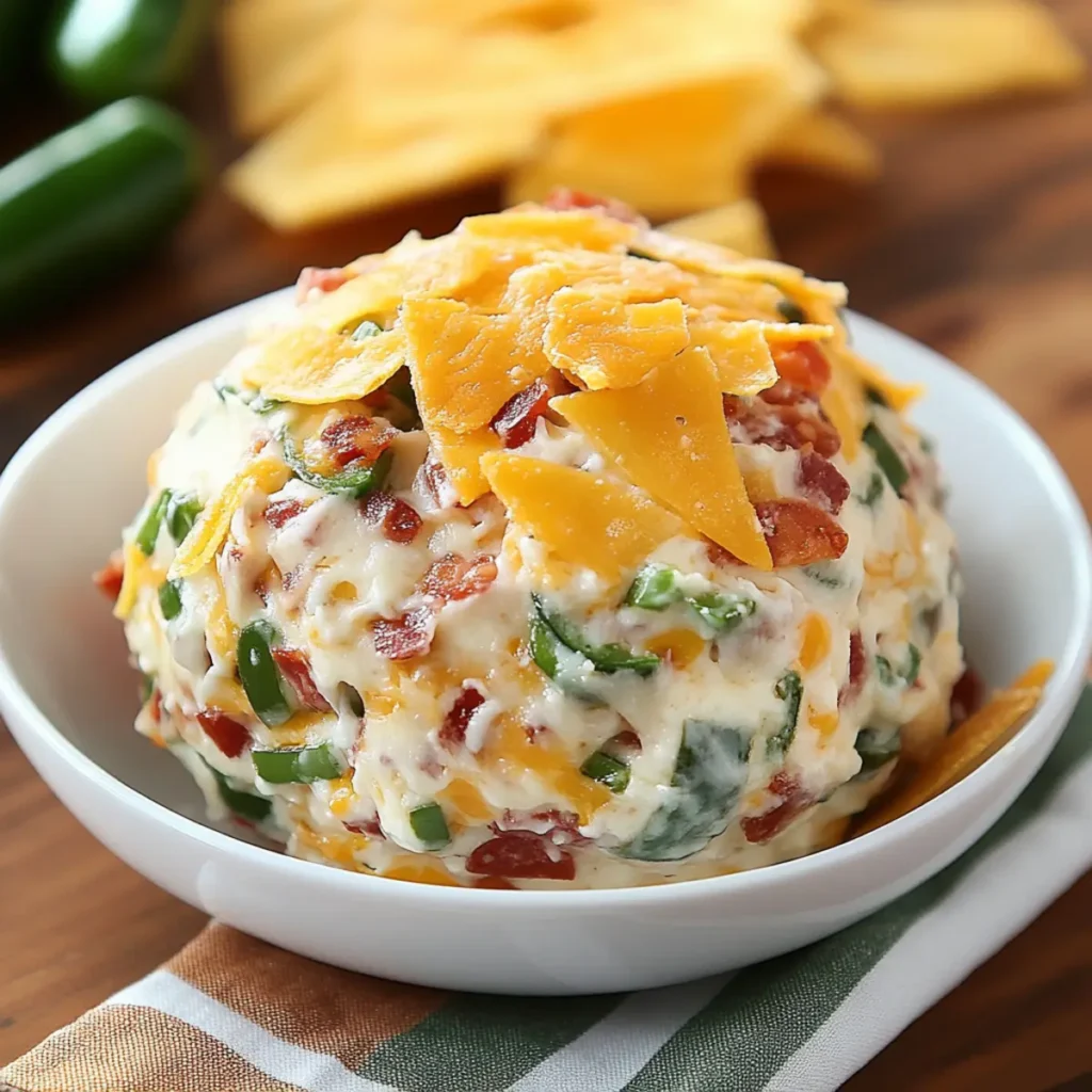 Jalapeño Popper Cheese Ball