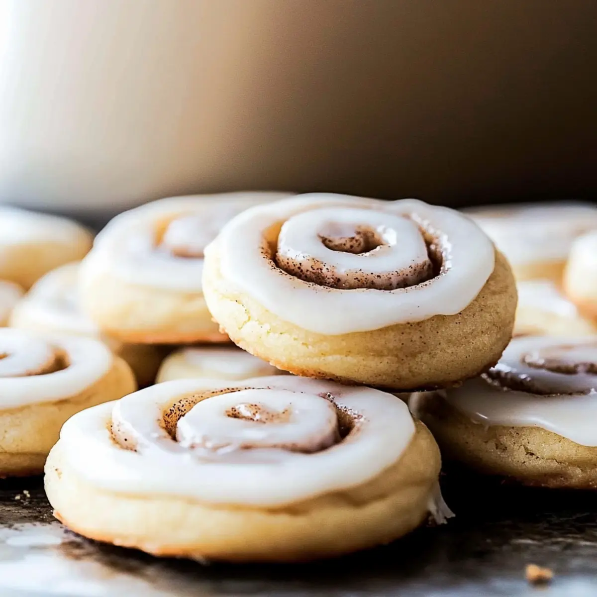 Irresistible Cinnamon Roll Cookies