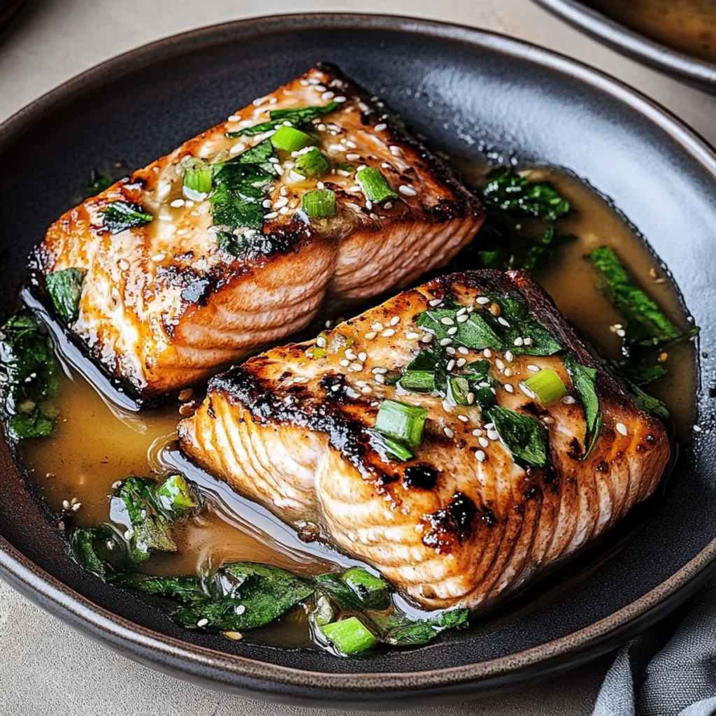 Miso Butter Salmon