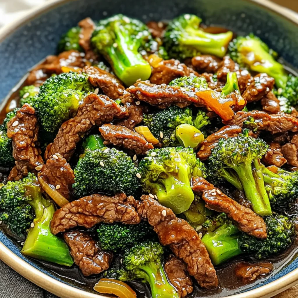 Quick 15 Minute Beef and Broccoli Stir Fry