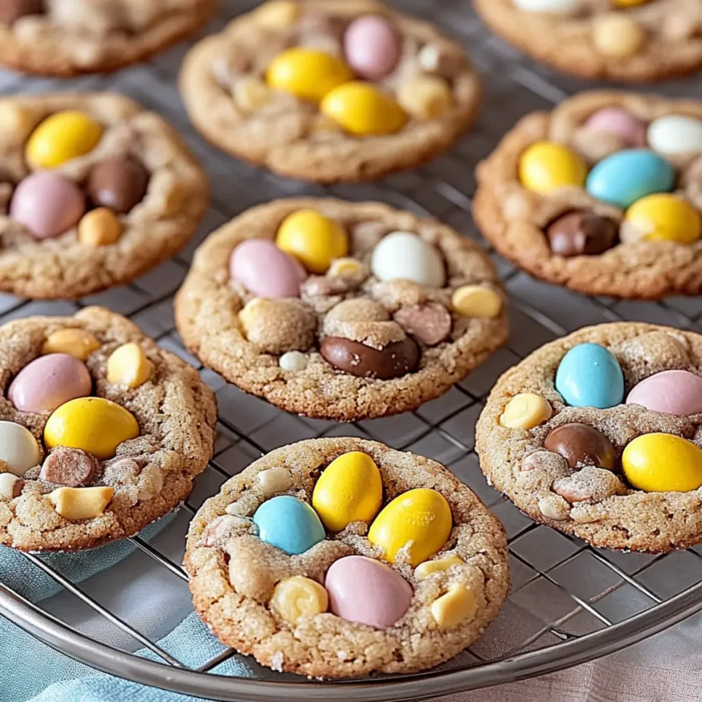 Cadbury Egg Cookies