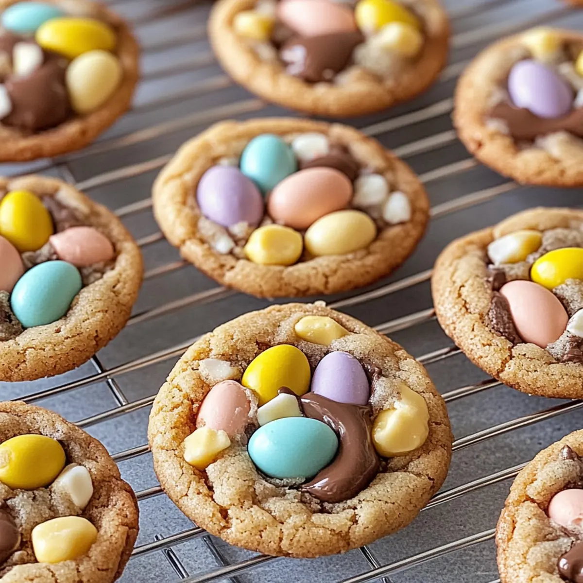 Cadbury Egg Cookies
