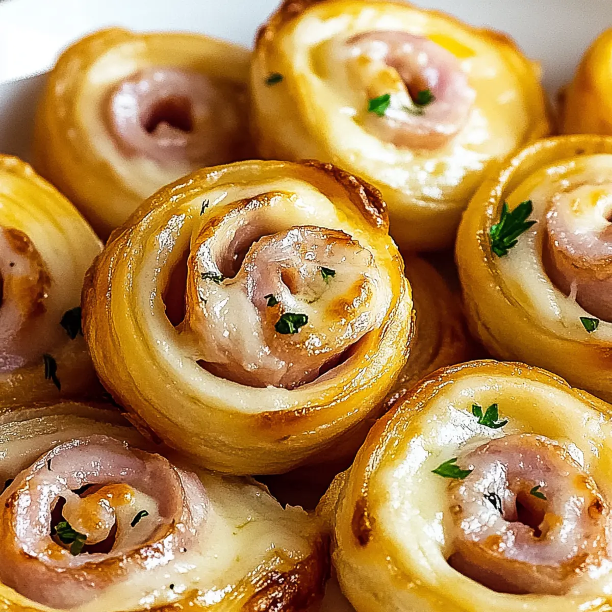 VALENTINE'S DAY Ham and Cheese Pinwheels (Easy Party Bites)