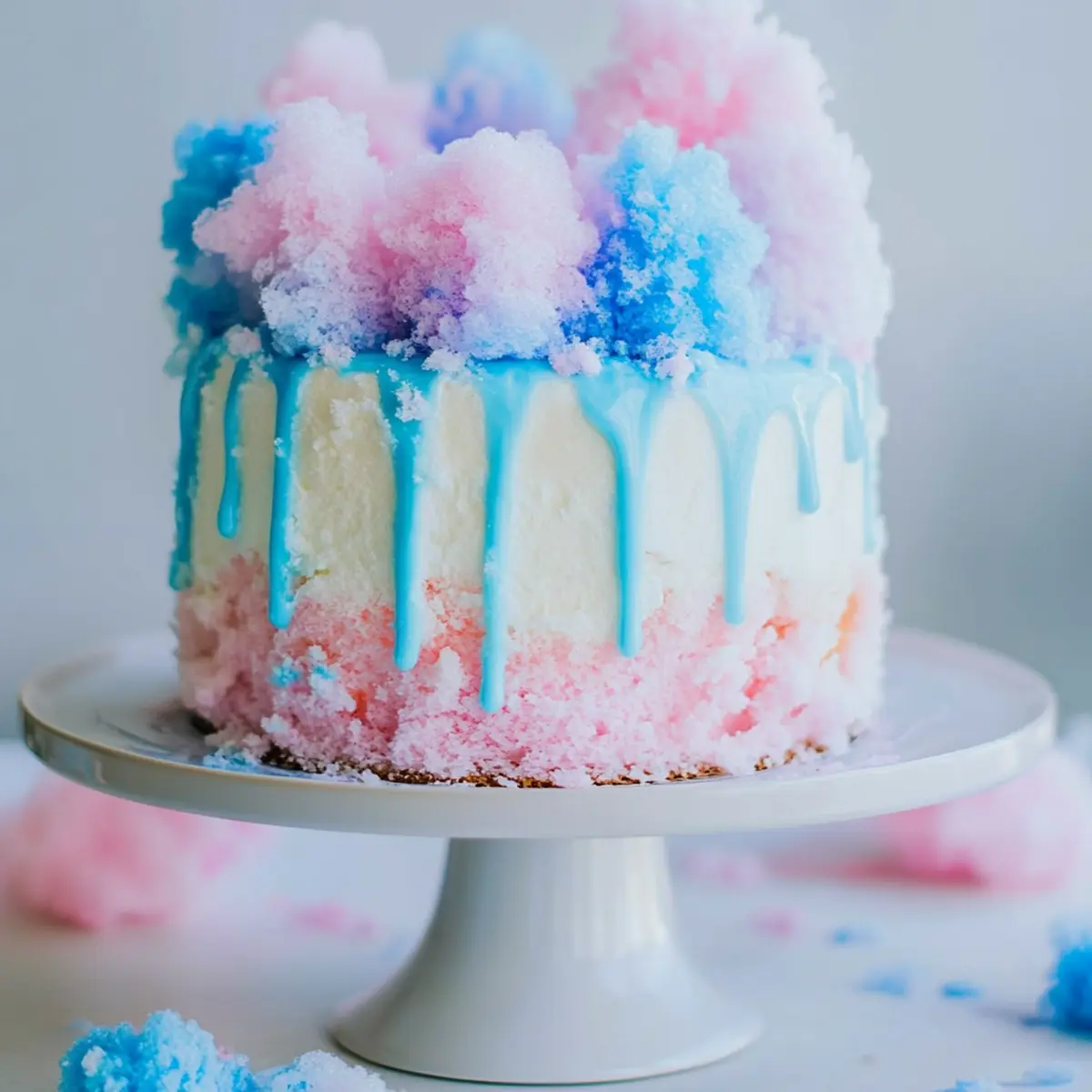 Cotton Candy Cake