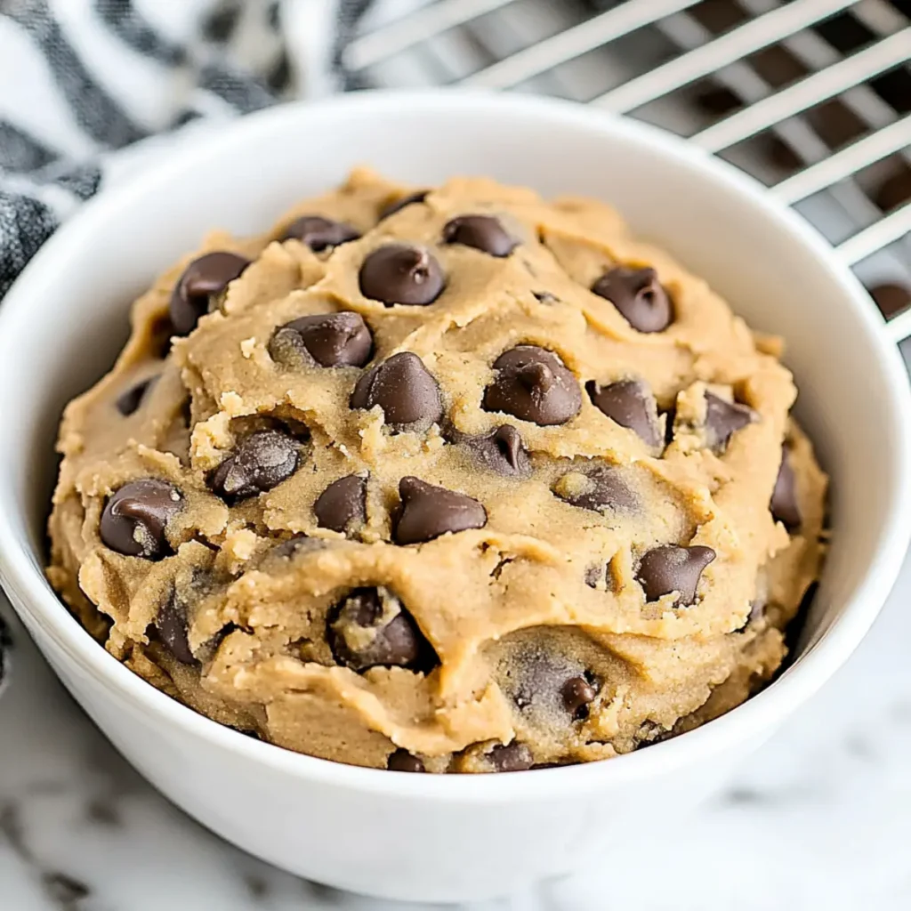 Chickpea Cookie Dough