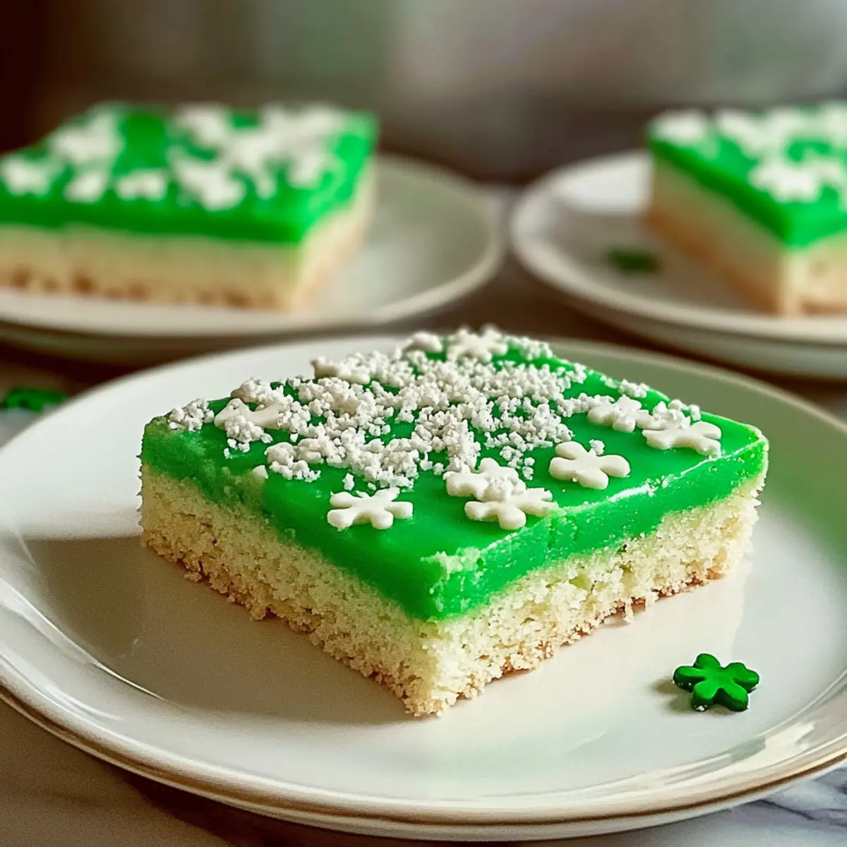 Best St. Patrick's Day Sugar Cookie Bars