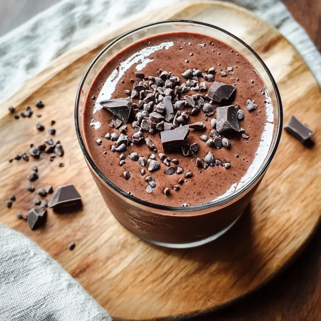Chocolate Protein Powder Smoothie