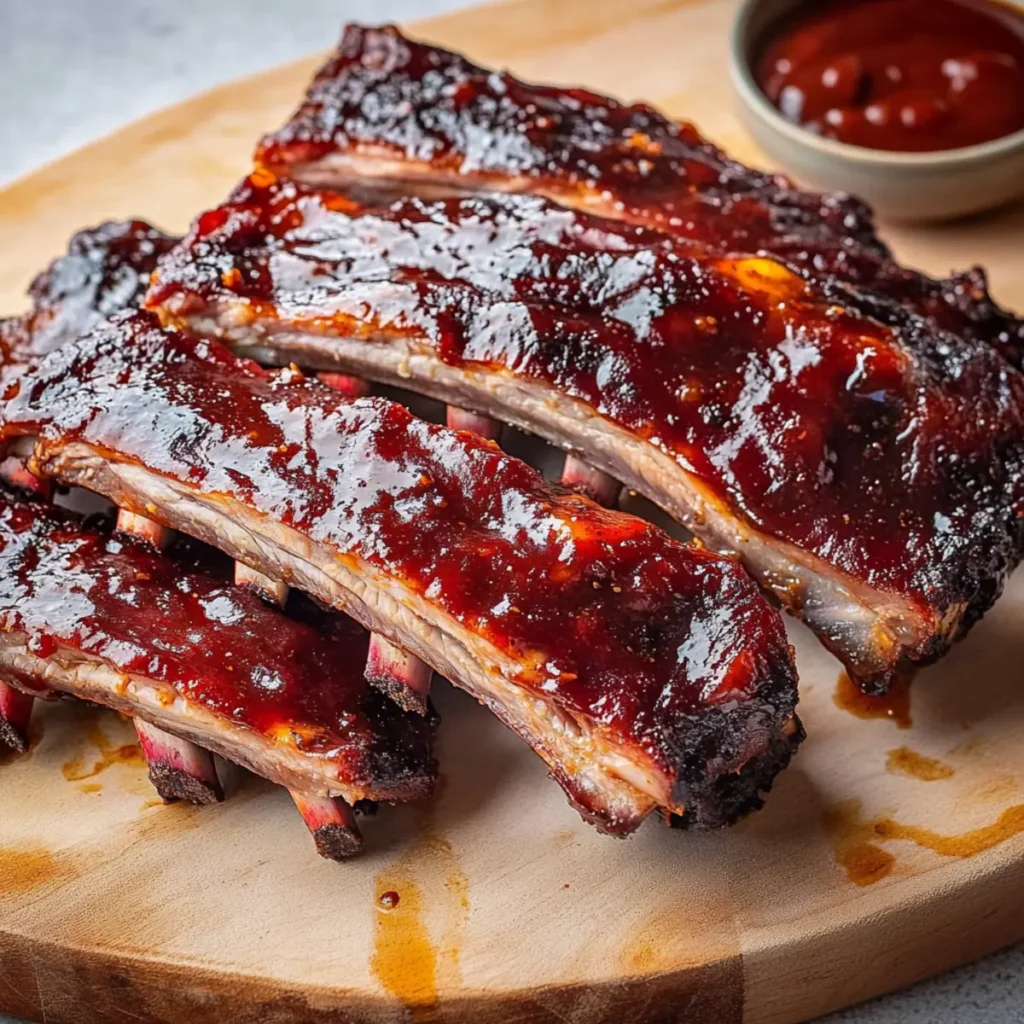 Smoked Barbecue Ribs