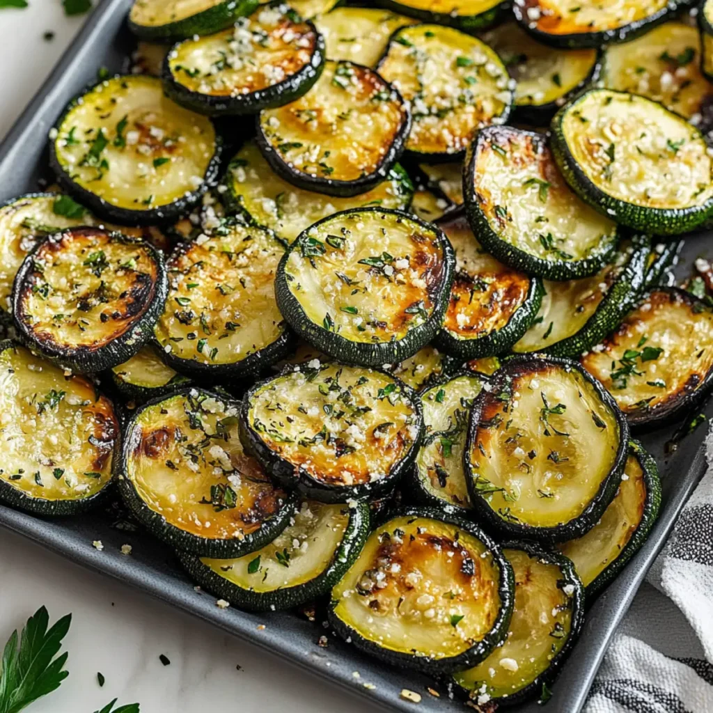 Roasted Zucchini Recipe