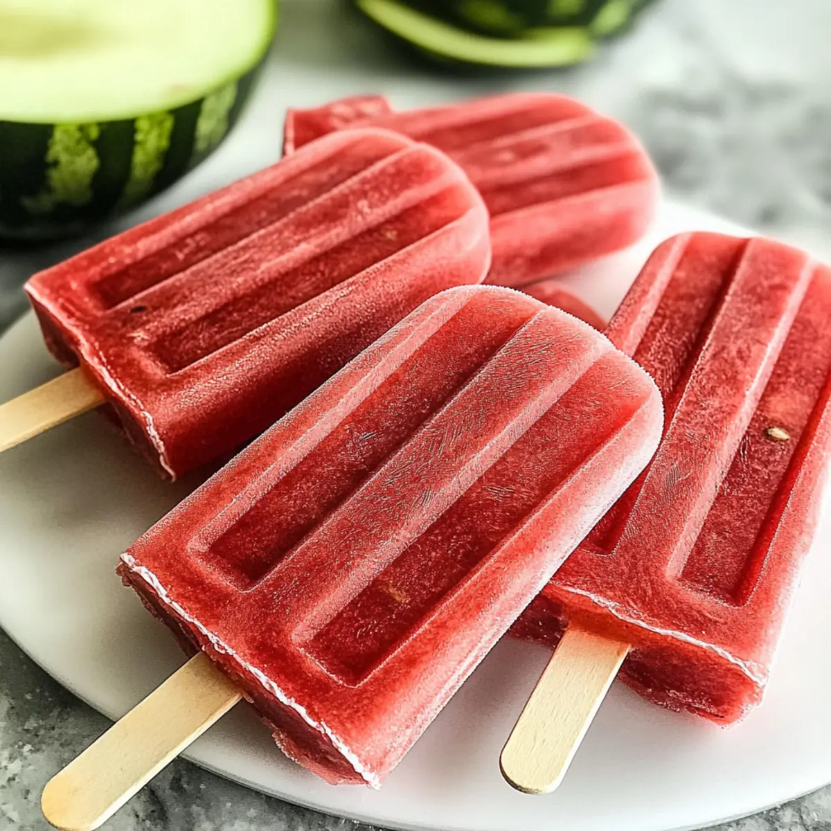 Watermelon Popsicles
