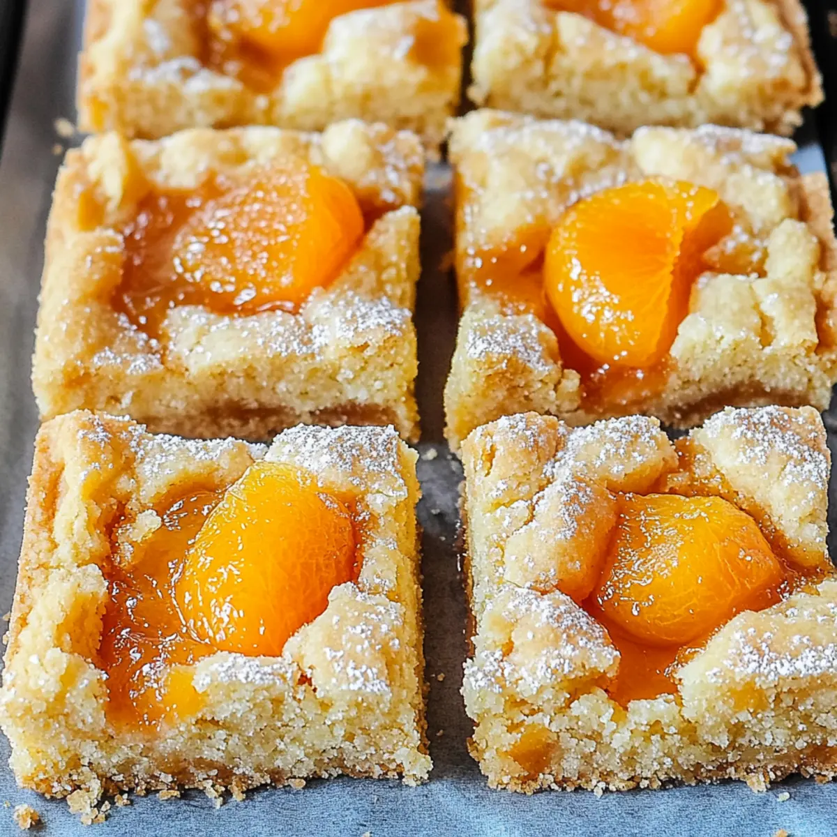 Apricot Shortbread Bars