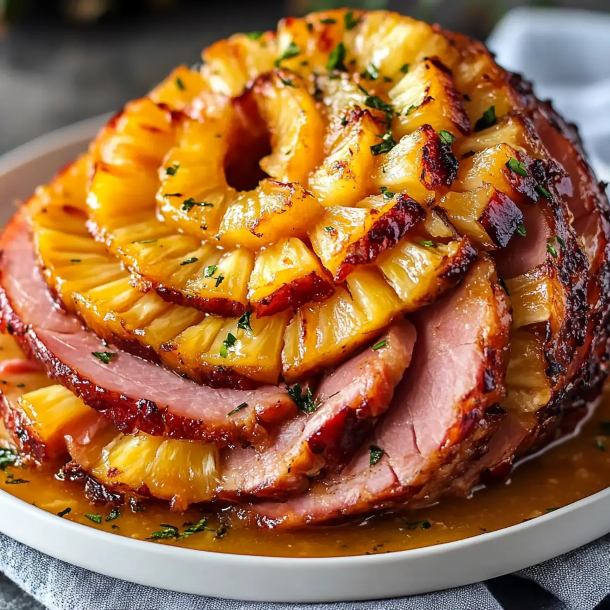 Pineapple Spiral Ham