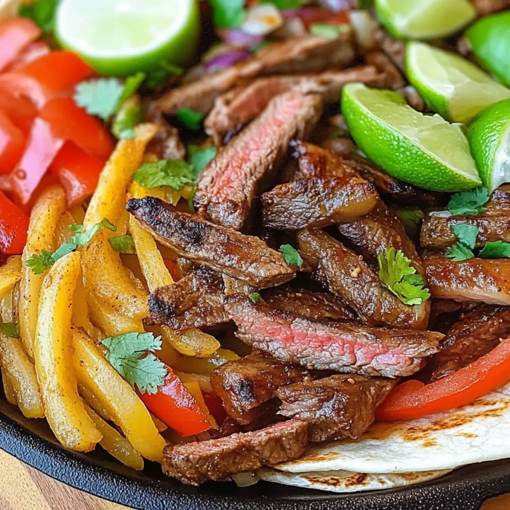 Steak Fajitas (Restaurant Style)