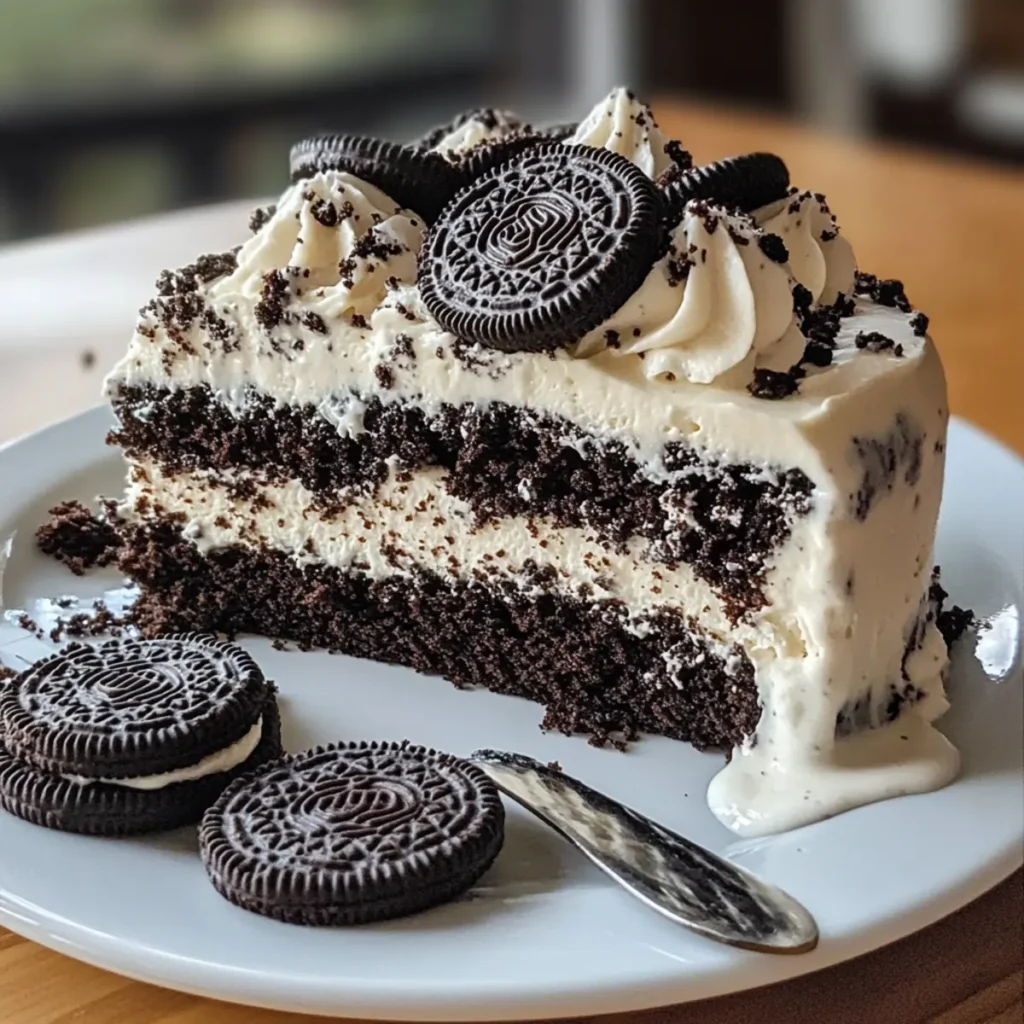 Oreo Ice Cream Cake