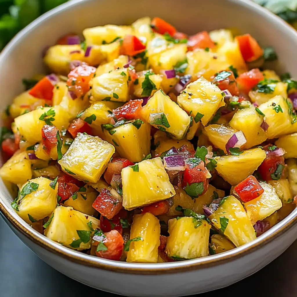 Pineapple Salsa