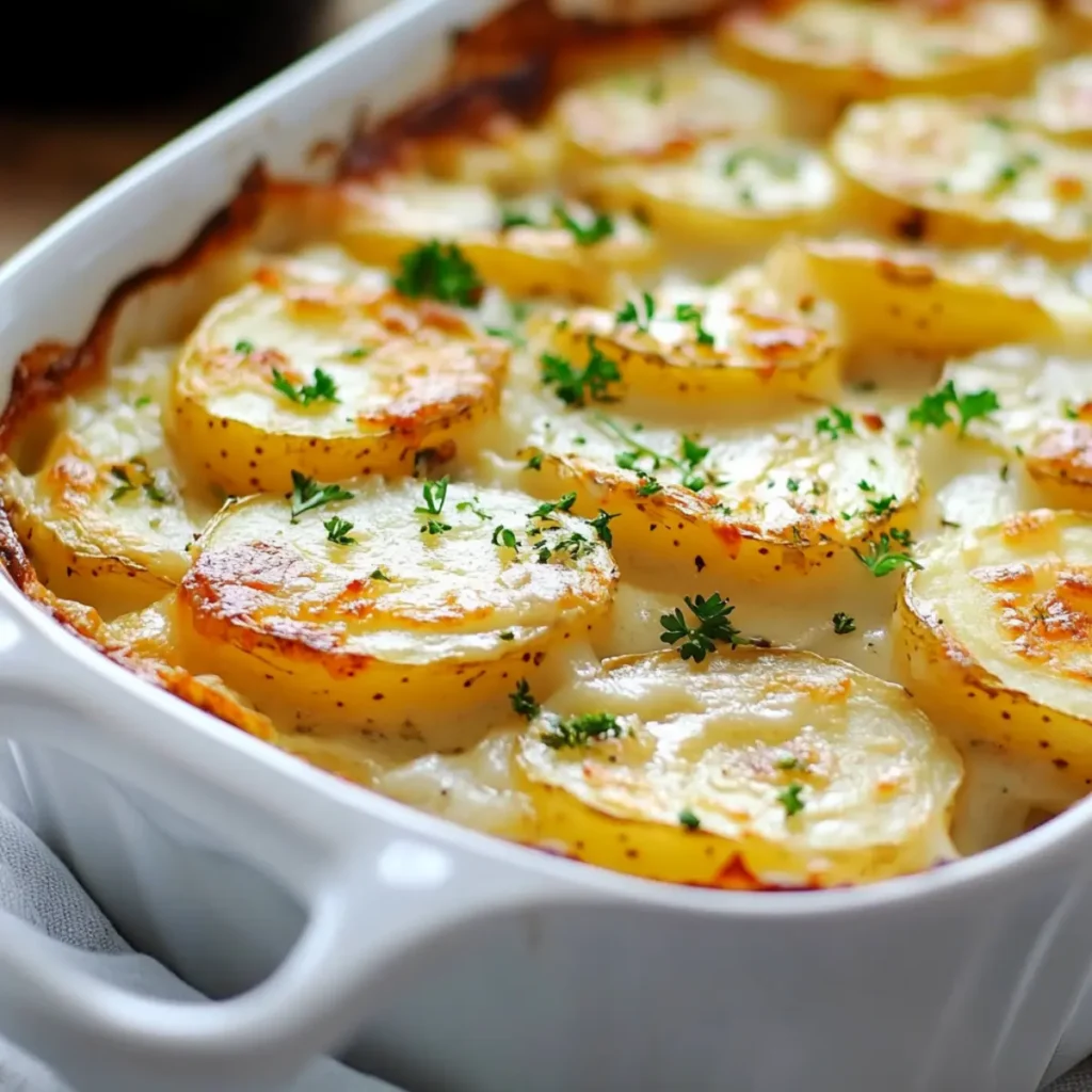 Au Gratin Easter Potato Dishes Scalloped Potatoes
