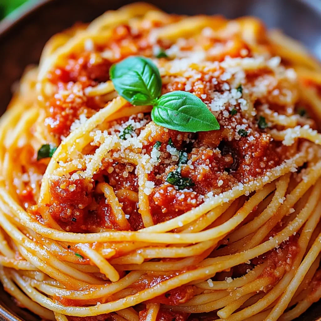 Best Spaghetti Recipe